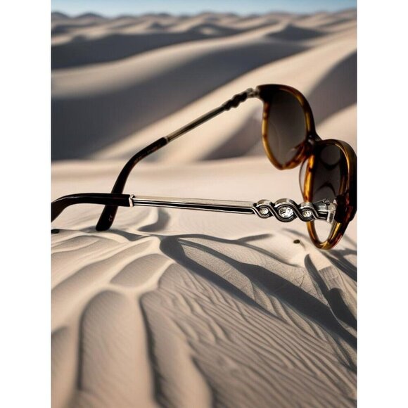 Beautiful Brighton Crystal Infinity handmade Women’s sunglasses With Case - Picture 6 of 12